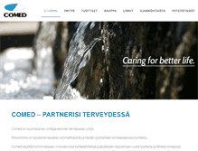 Tablet Screenshot of comed.fi
